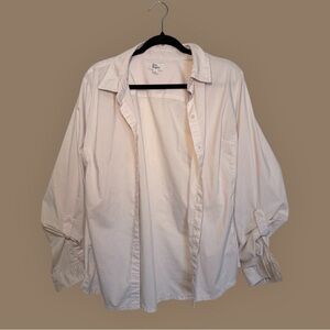 Kim Rogers Cream Button Down Shirt